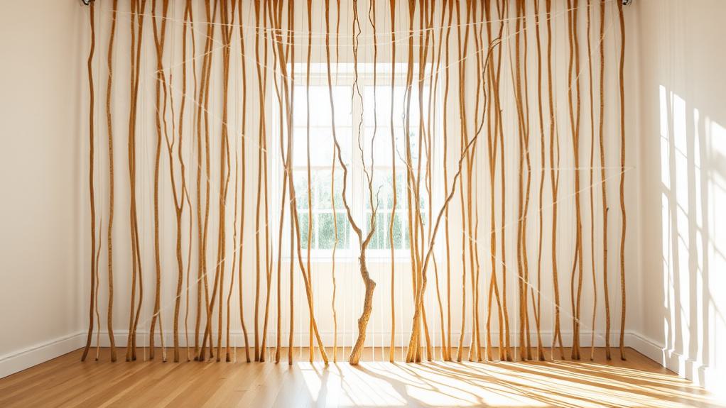 artistic designs using branches