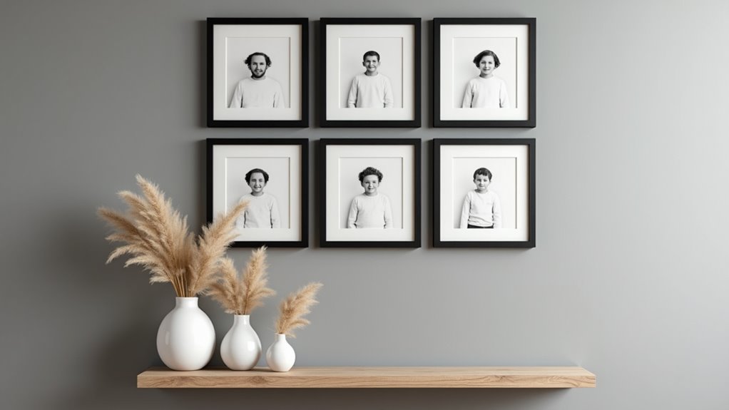 artistic photo display ideas