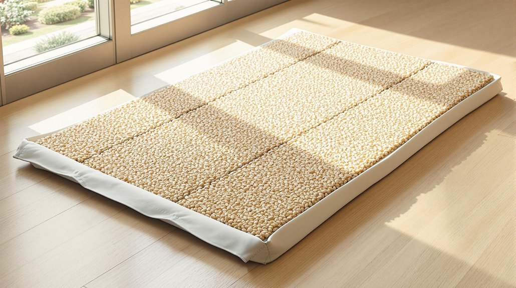 buckwheat hull sleeping mat