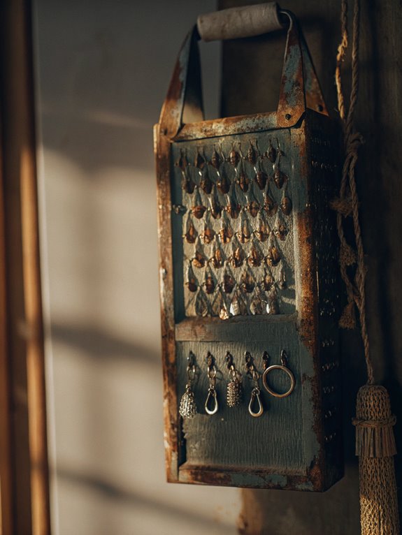 colorful cheese grater holder