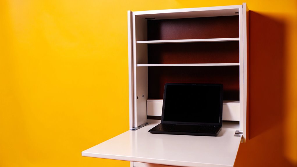 compact foldable corner desk