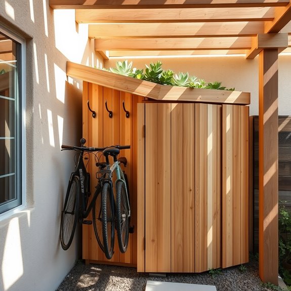 compact outdoor storage solution