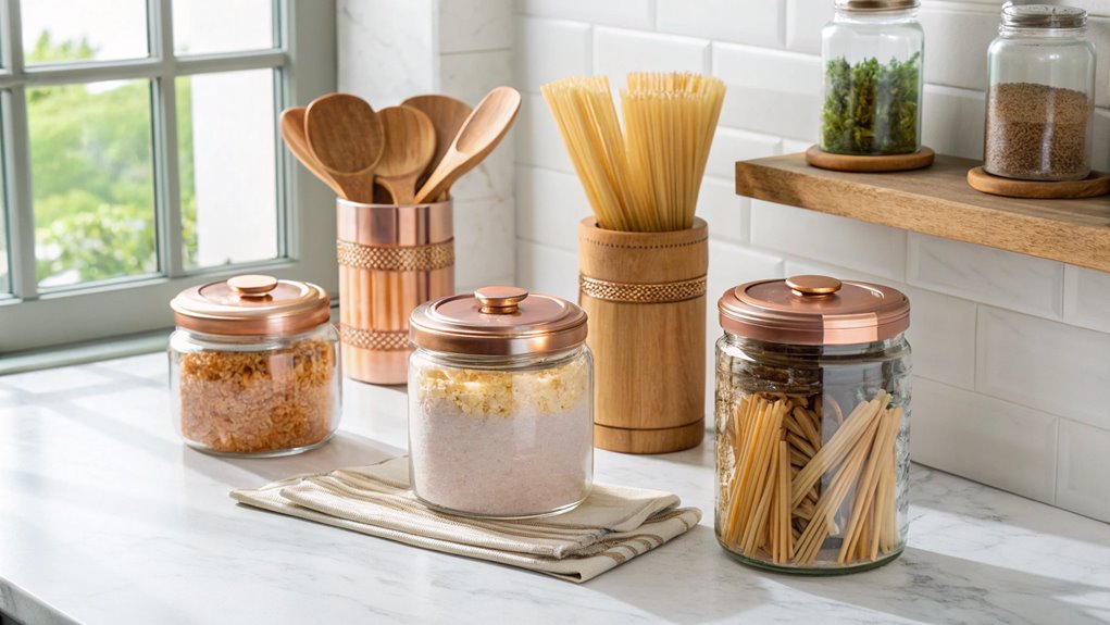 countertop storage jar ideas