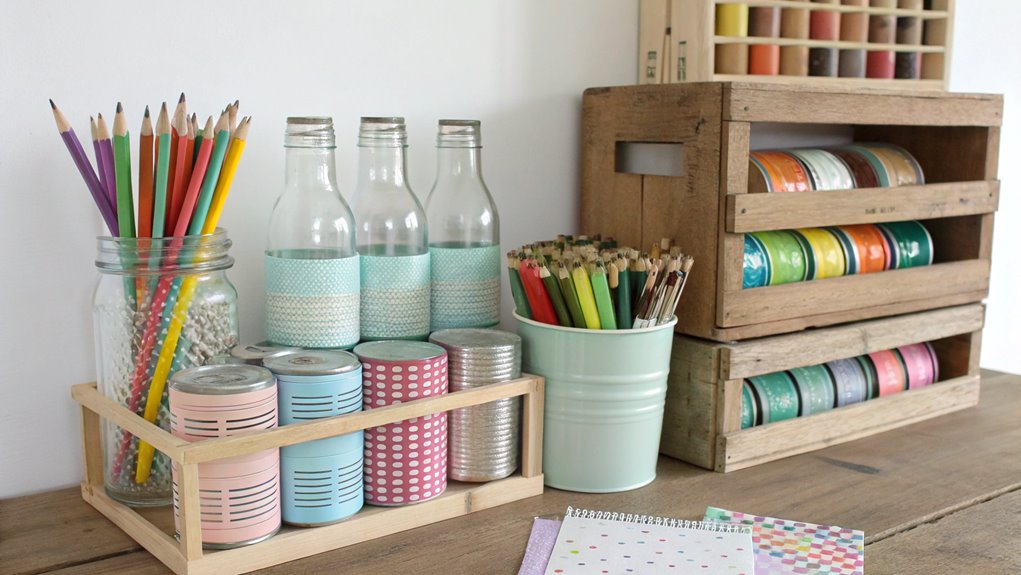 craft supplies storage solution