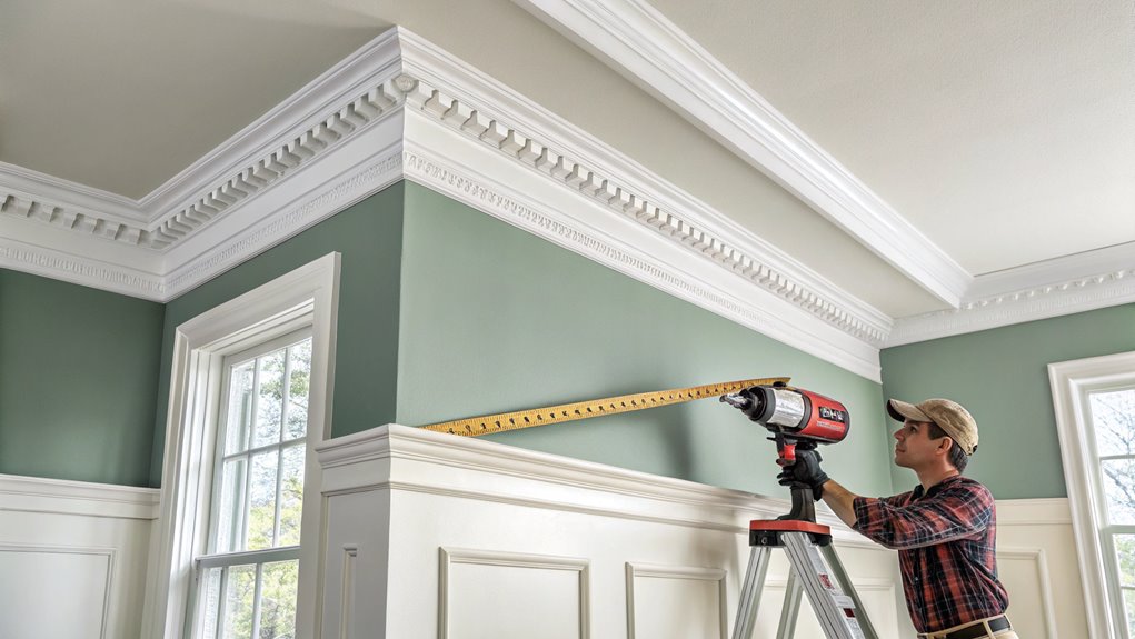 crown molding installation process