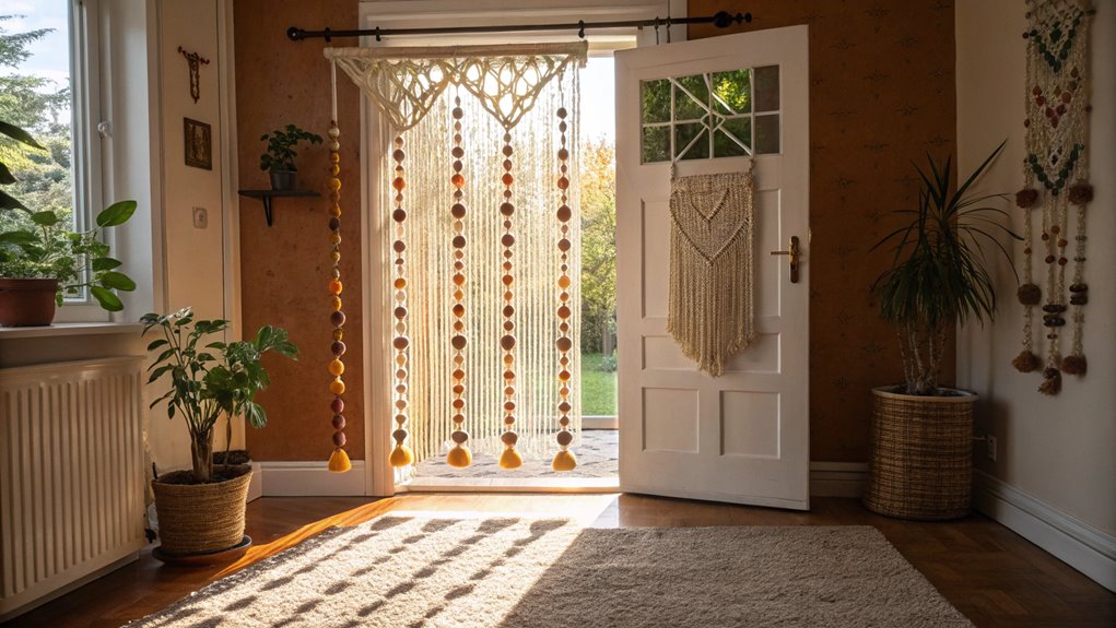 decorative beaded door hangings