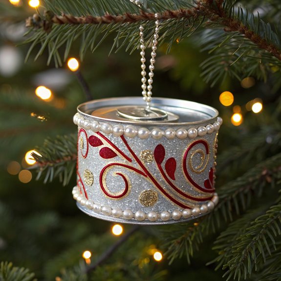 decorative festive tree accessories