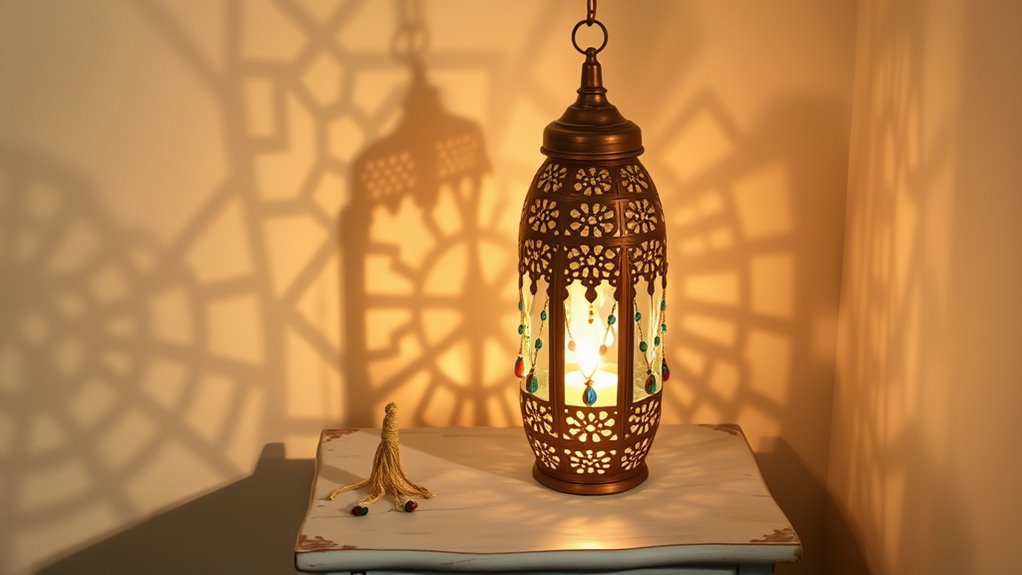 decorative moroccan glass lanterns