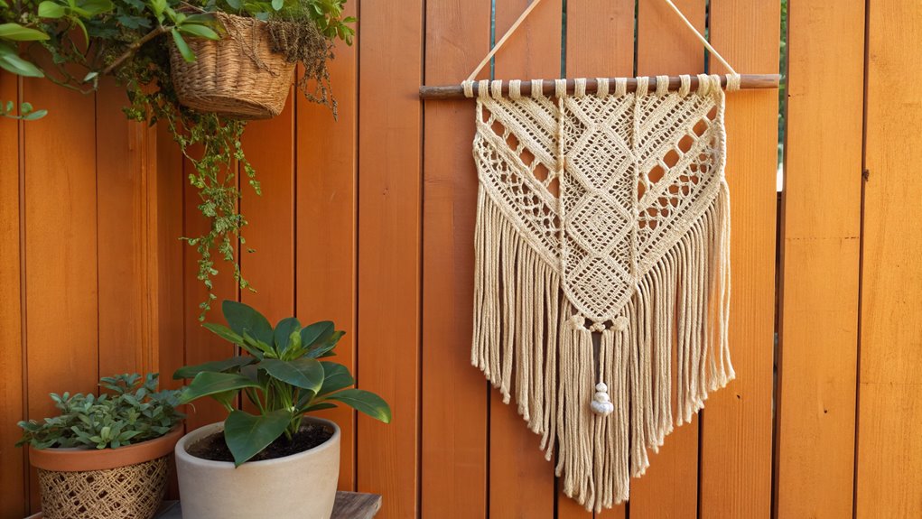 decorative textile wall hanging