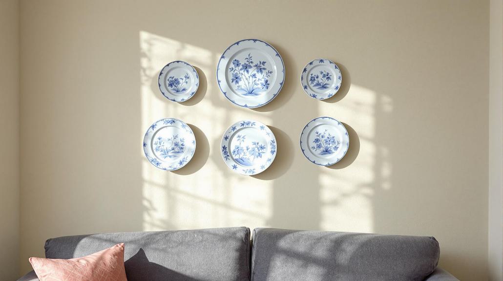 display ornamental dinnerware beautifully