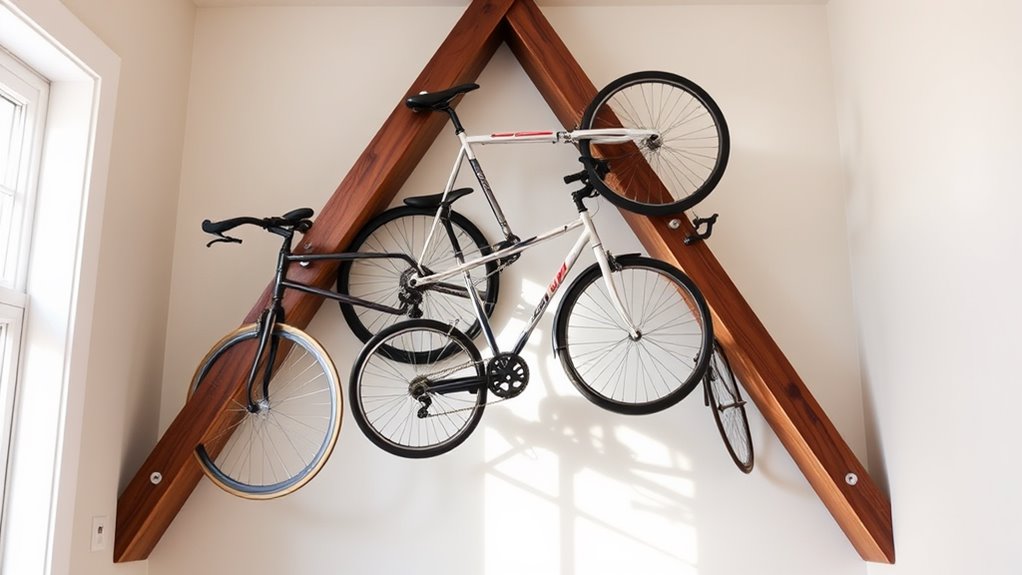 efficient bike storage solution