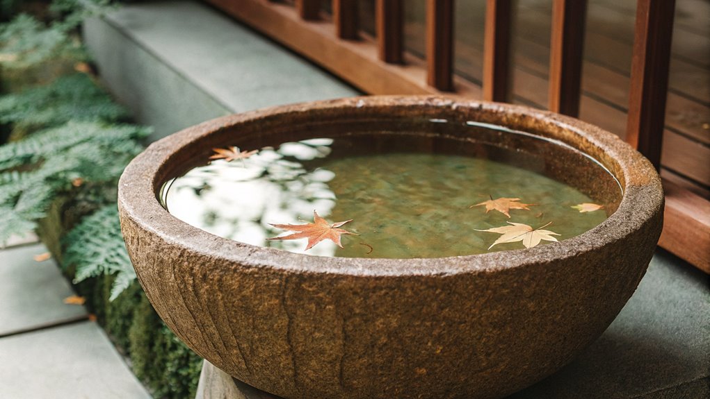 elegant natural stone bowl