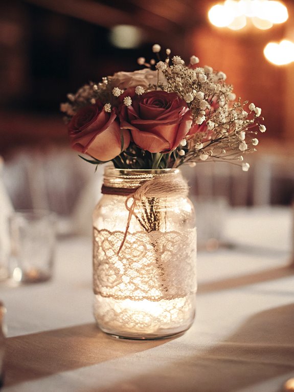 elegant wedding table decor