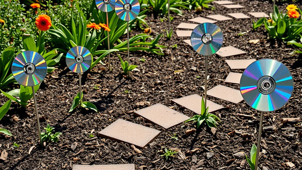 garden pathway identification signs