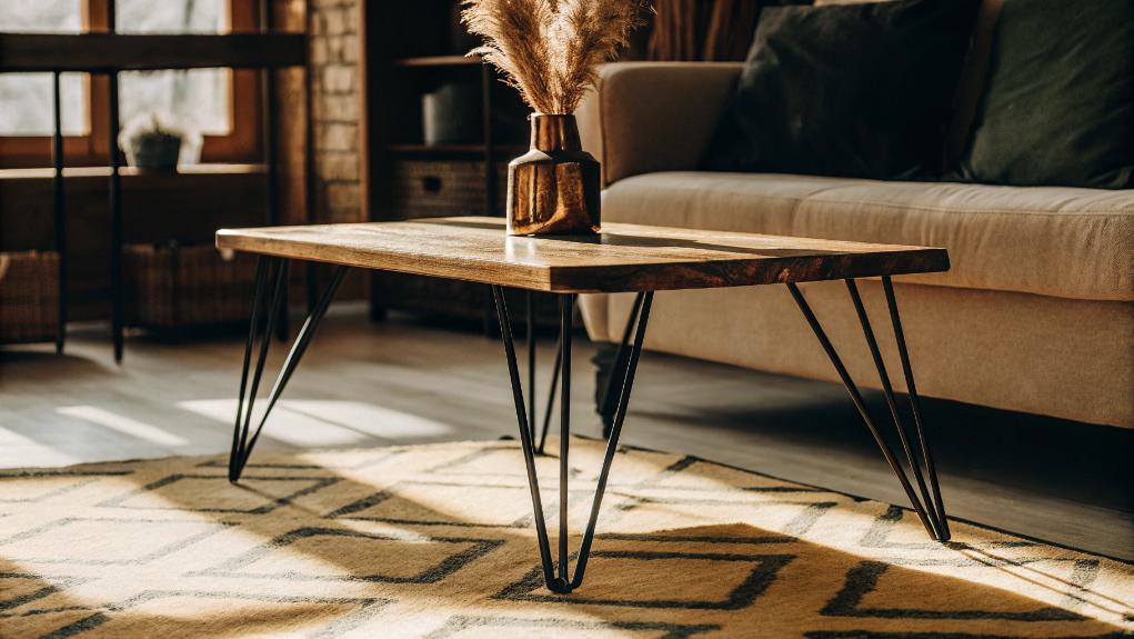 hairpin coffee table design