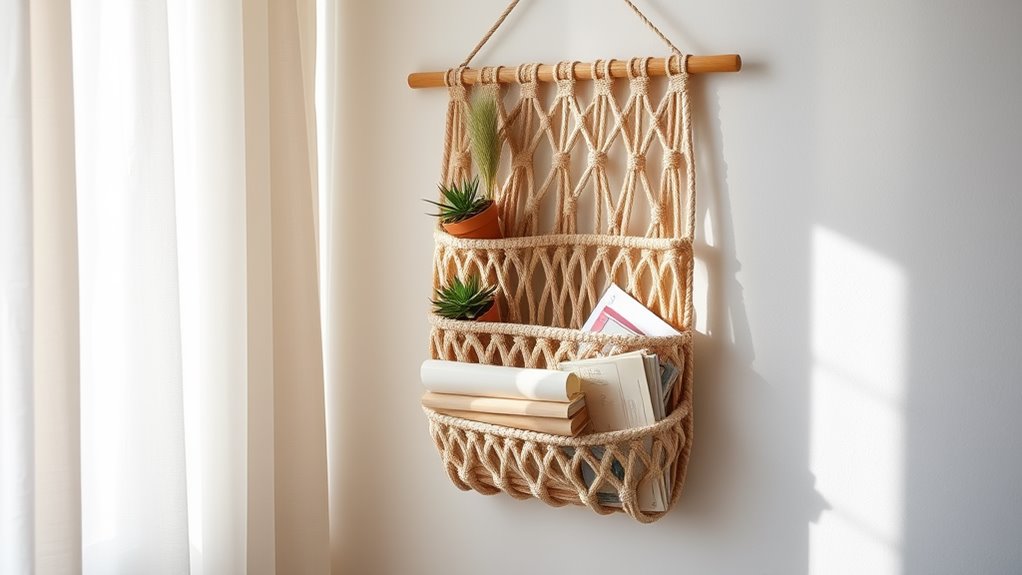 handmade storage solution organizer