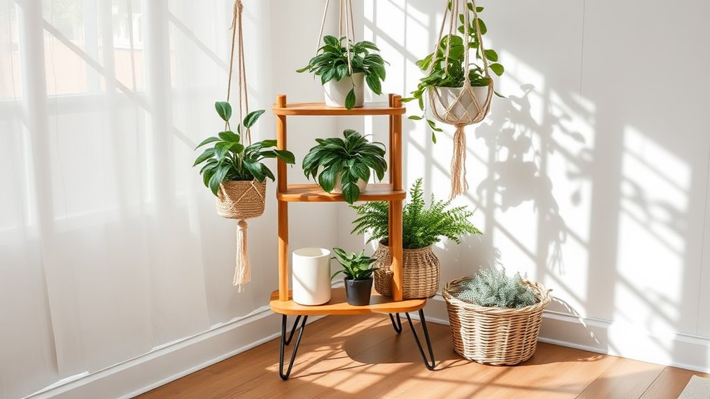 hanging plant display design