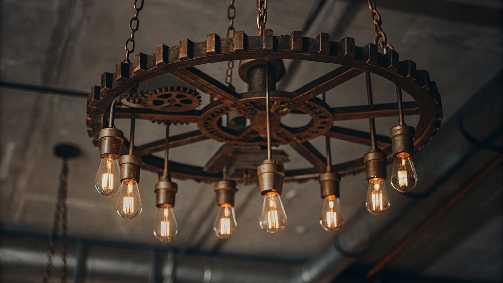 industrial vintage lighting design