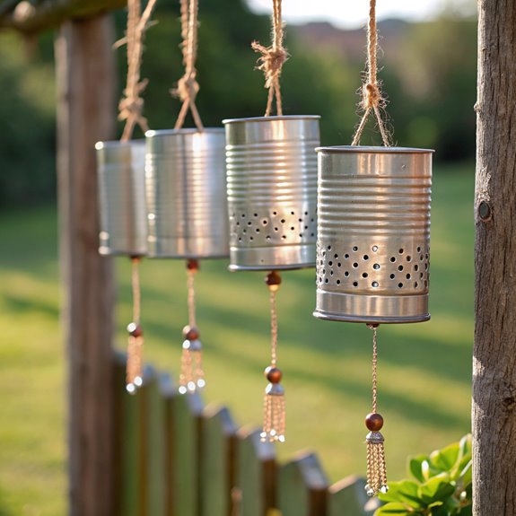 melodic outdoor decorative accents