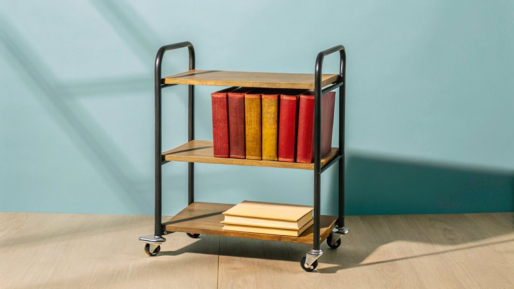 mobile book storage solution