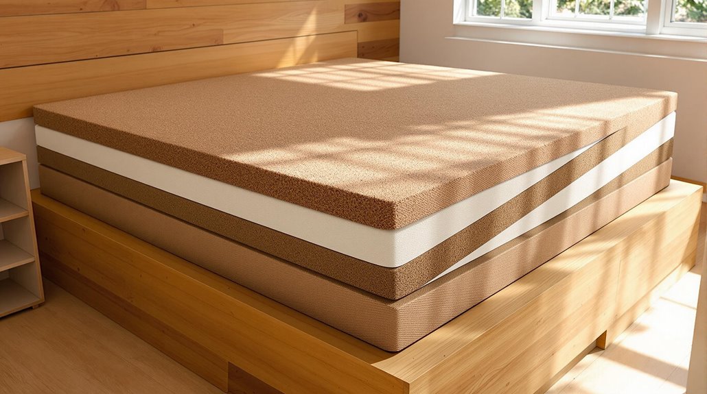 natural fiber bed frame