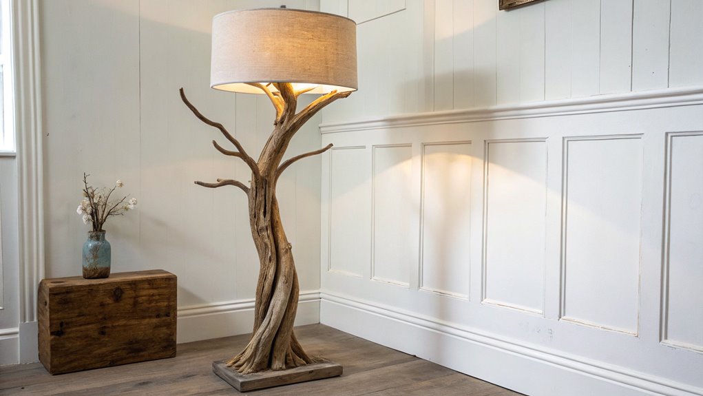 natural wood design lighting