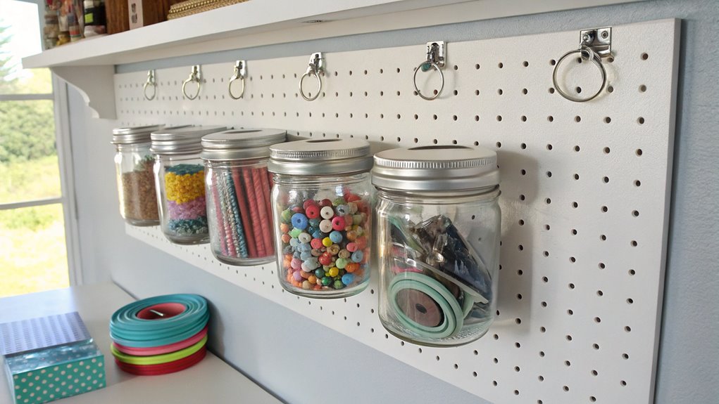 organized jar storage solution