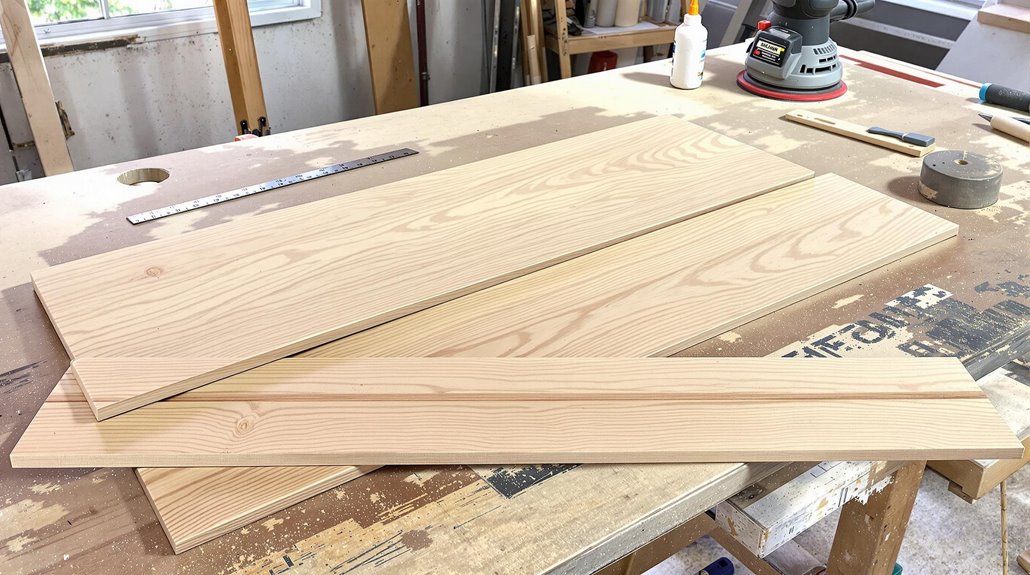 preparing wood for assembly