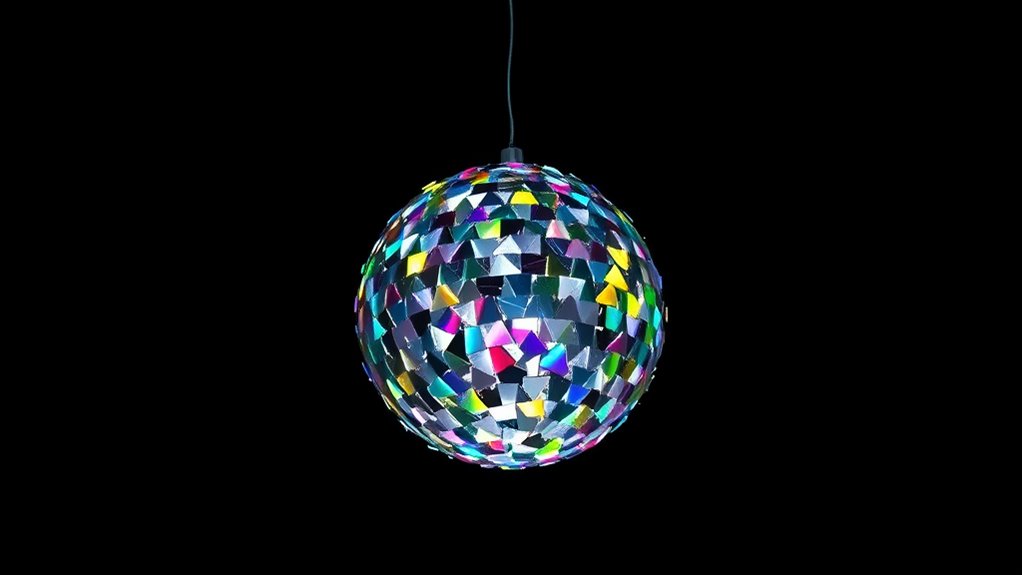 reflective party decoration sphere