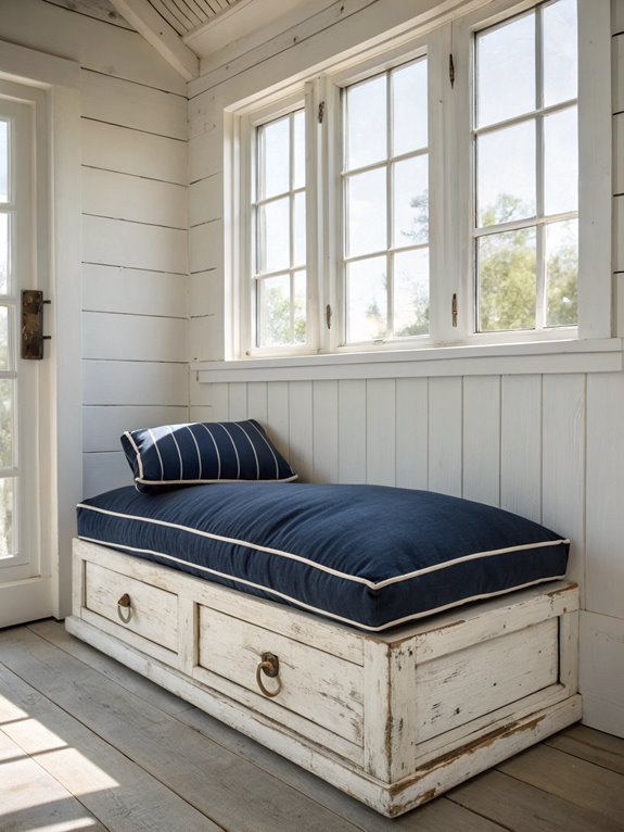 rustic farmhouse style bed