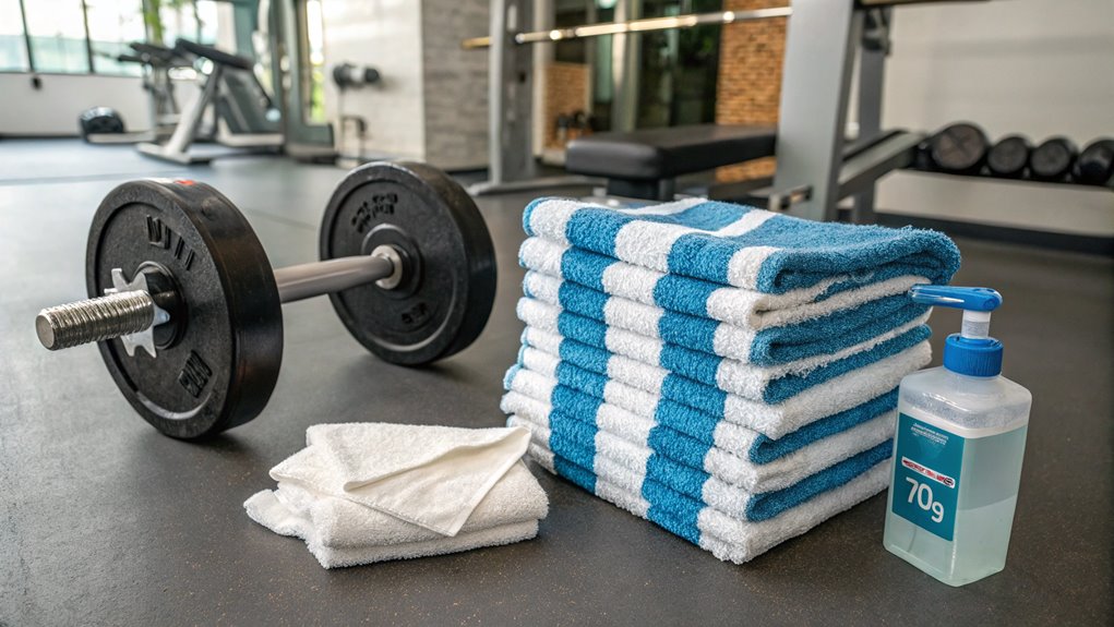 sanitizing wipes for gyms