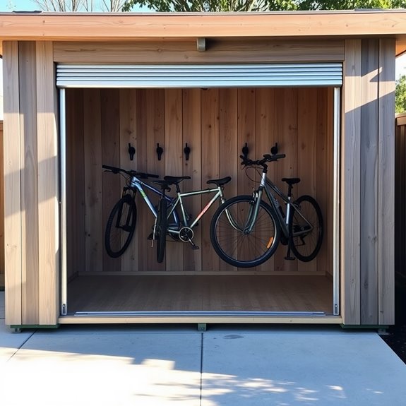 secure bike storage solution