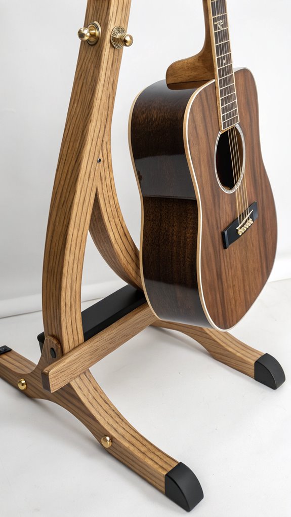 sturdy support for guitars