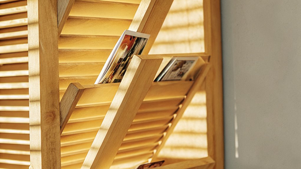 stylish magazine storage solution