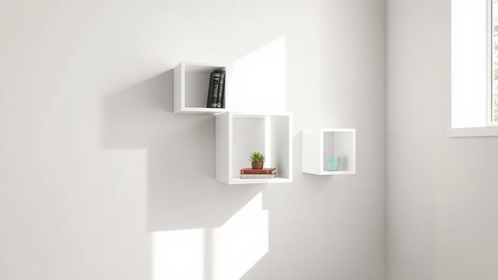 stylish wall mounted storage solution