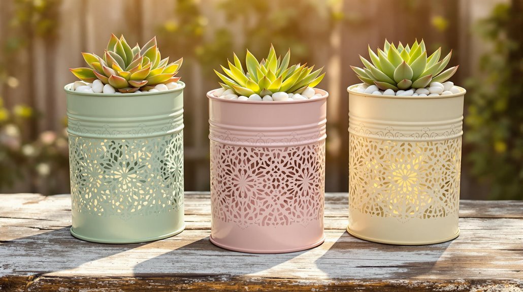 succulent planter centerpiece ideas