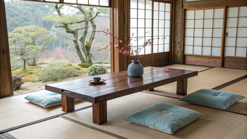 traditional japanese tea setting